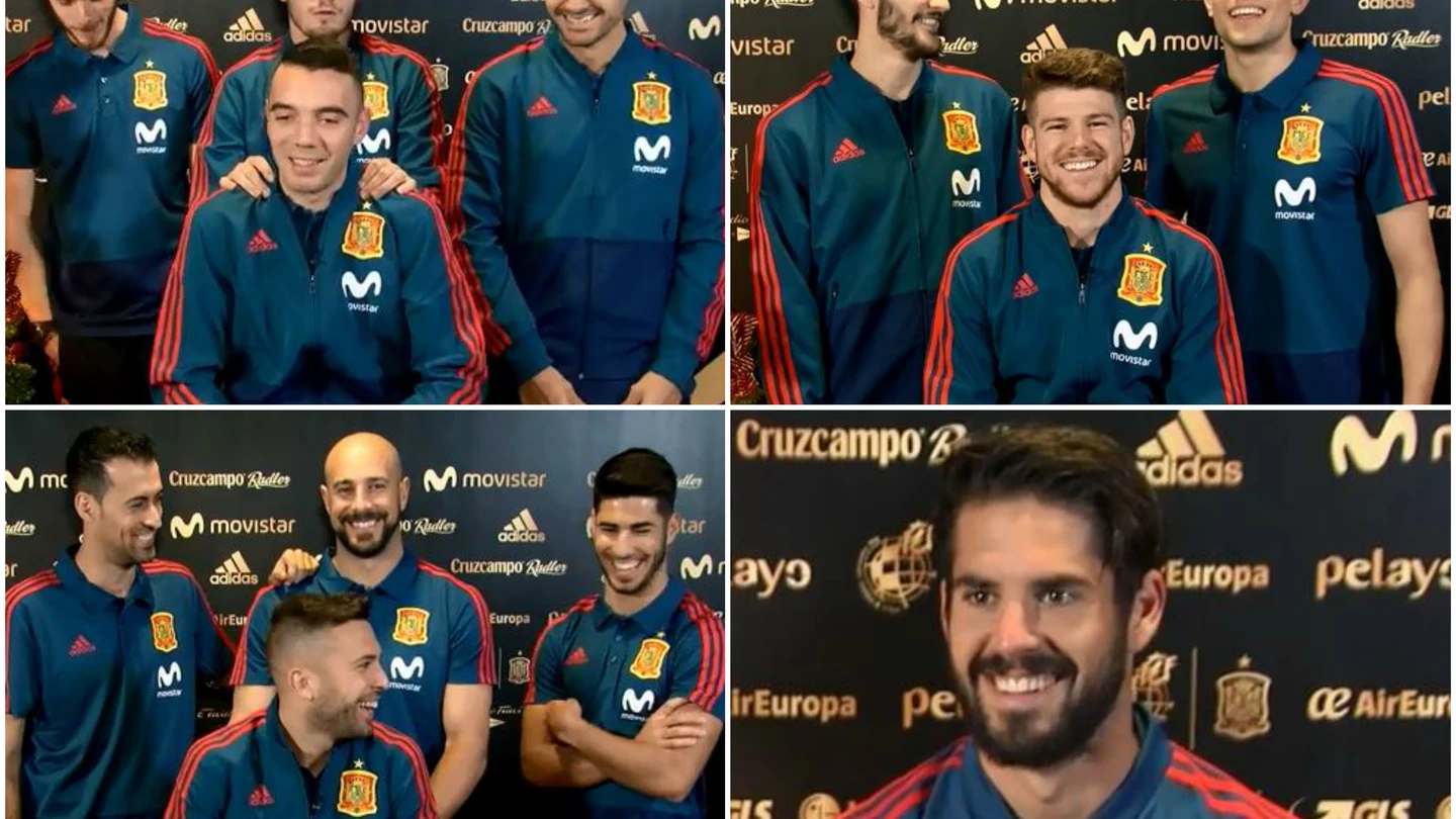 'La Roja' felicita la Navidad. 'La Roja' felicita la Navidad.