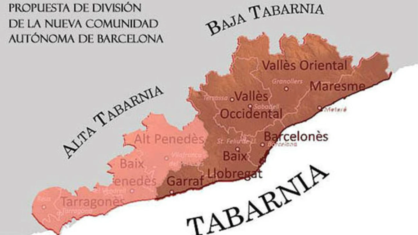 "Tabernés", posible gentilicio de Tabarnia según la RAE "Tabernés", posible gentilicio de Tabarnia según la RAE