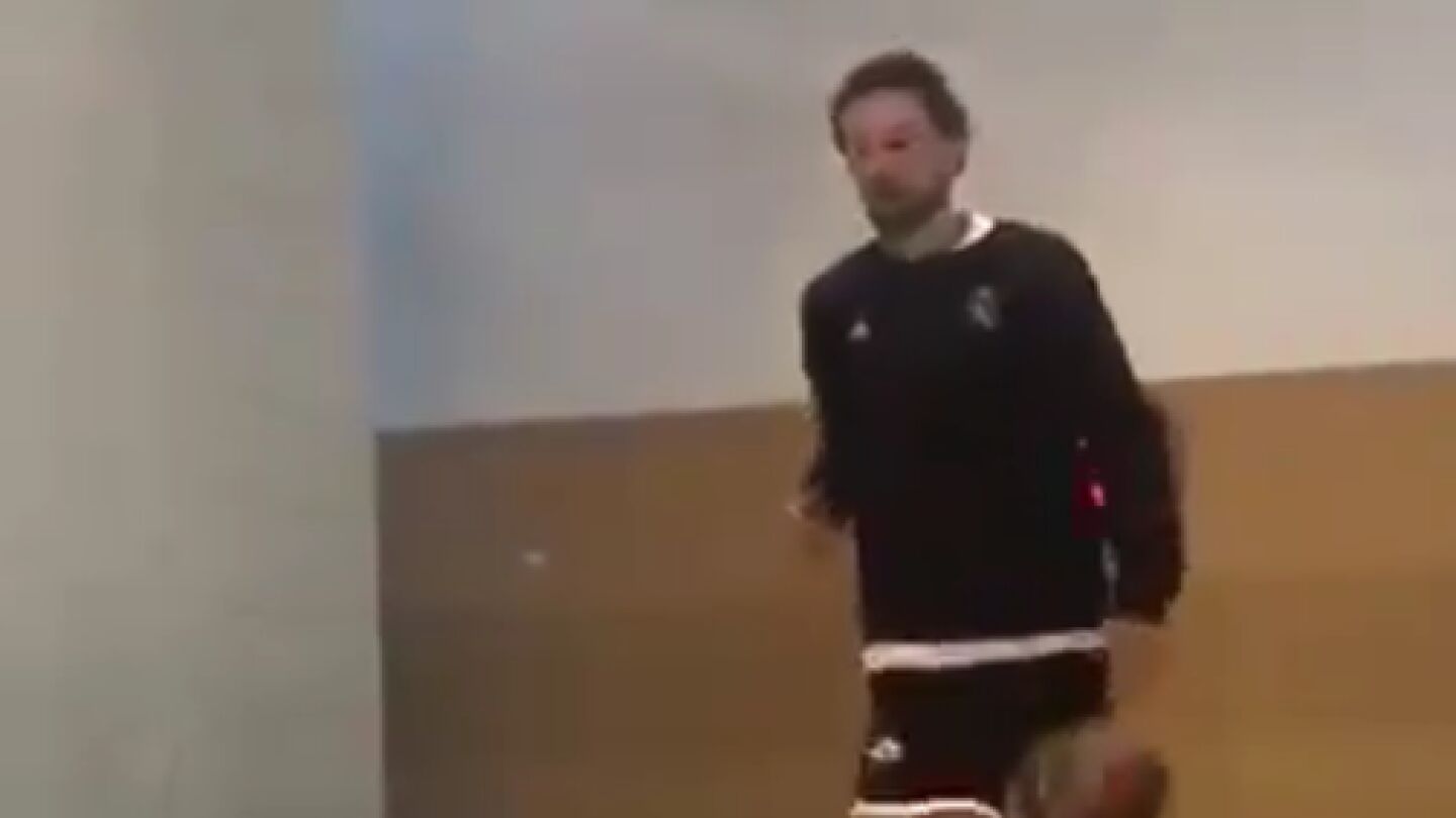 Sergio Llull corre durante su proceso de recuperaci&oacute;n