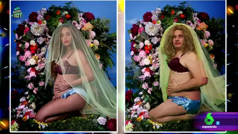 Miki Nadal imitando a Beyoncé Miki Nadal imitando a Beyoncé