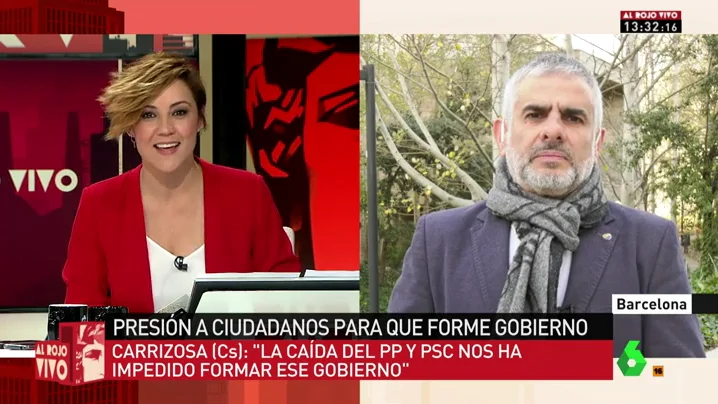 Carlos Carrizosa, portavoz de Ciudadanos en el Parlament