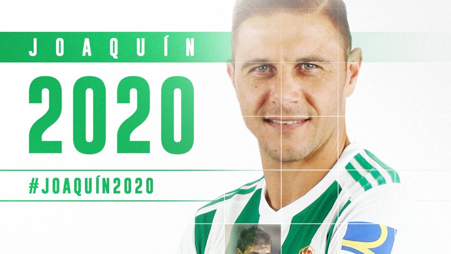Joaqu&iacute;n ampl&iacute;a su contrato con el Betis hasta 2020