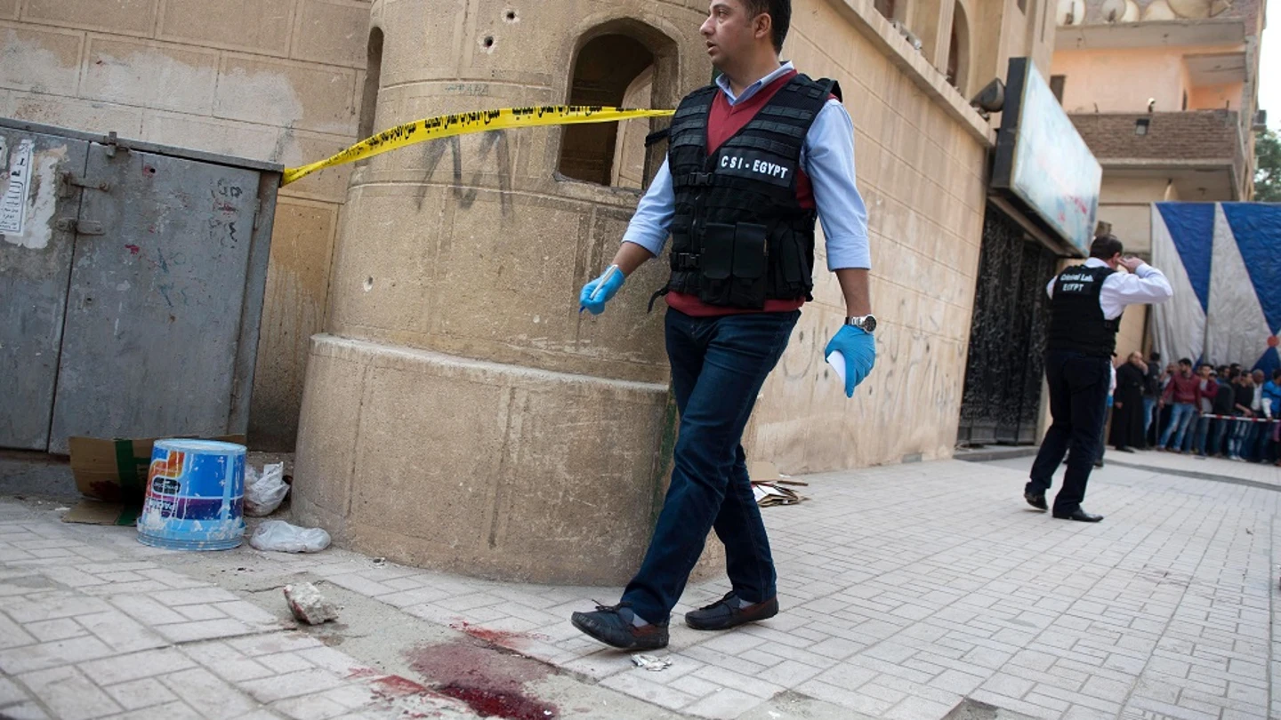 Un miembro de las Fuerzas de Seguridad egipcias en una imagen de archivo en El Cairo Un miembro de las Fuerzas de Seguridad egipcias en una imagen de archivo en El Cairo
