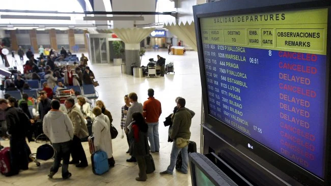 Foto de archivo del aeropuerto de Sevilla