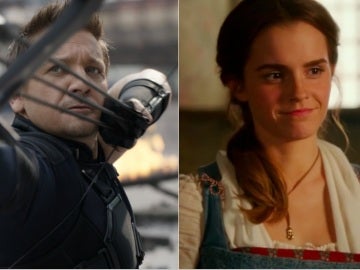 Jeremy Renner y Emma Watson Jeremy Renner y Emma Watson