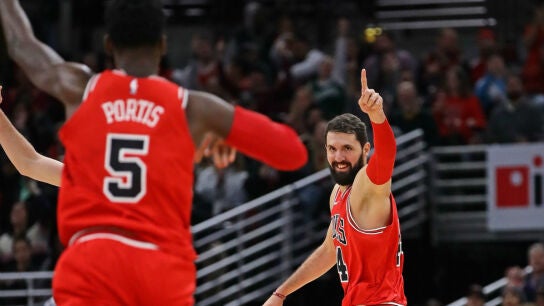 Nikola Mirotic, con los Bulls