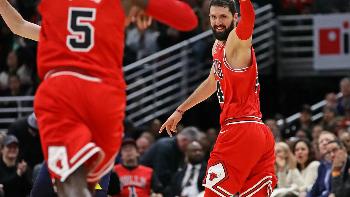 Nikola Mirotic, con los Bulls