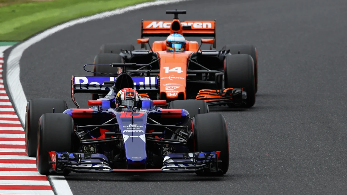 Fernando Alonso, tras un Toro Rosso