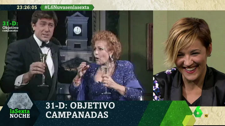 laSexta Noche alerta a Iñaki López y cristina Pardo de todos los 'peligros' que corren dando las Campanadas 2017