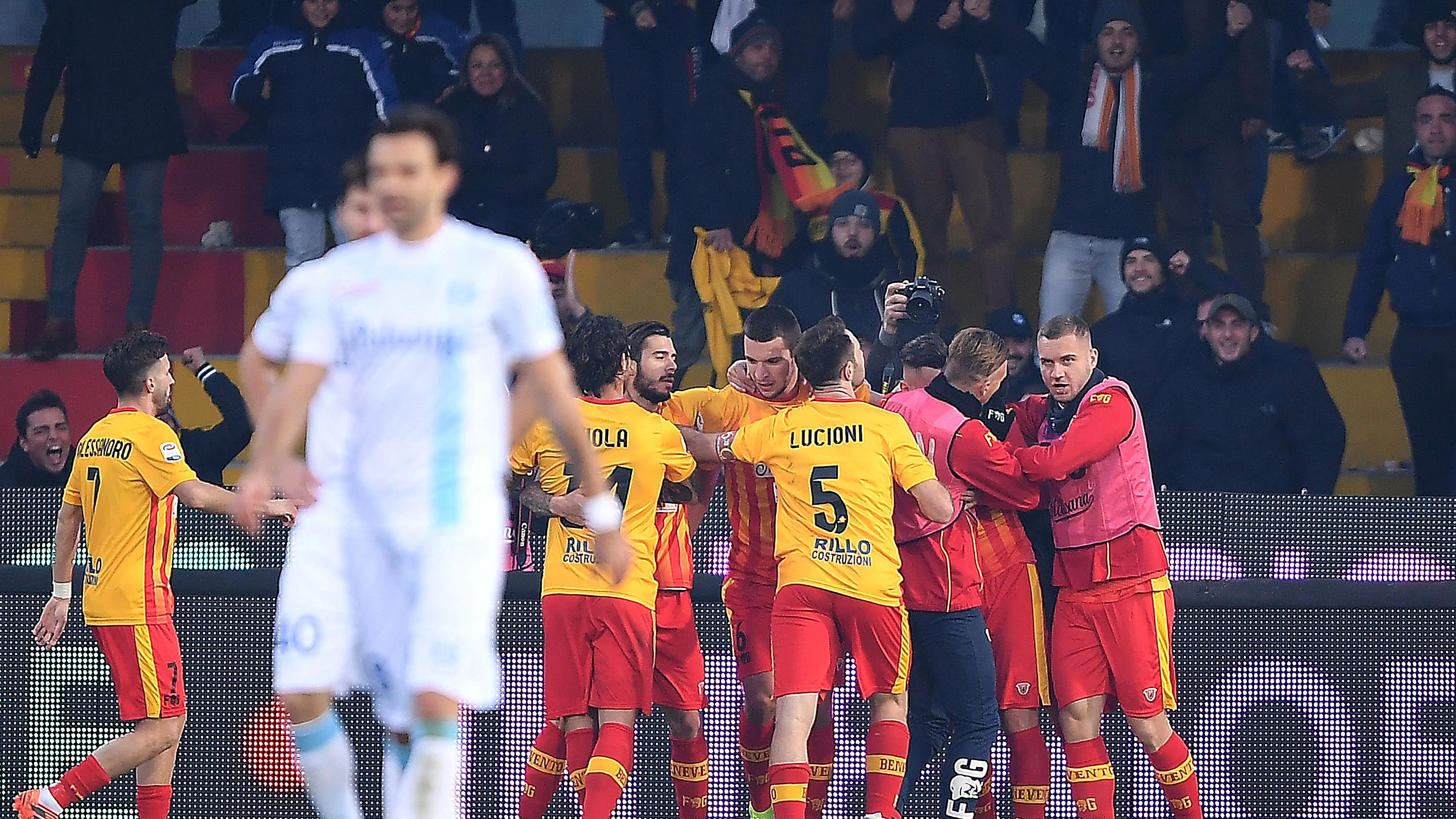 Primera victoria del Benevento Primera victoria del Benevento