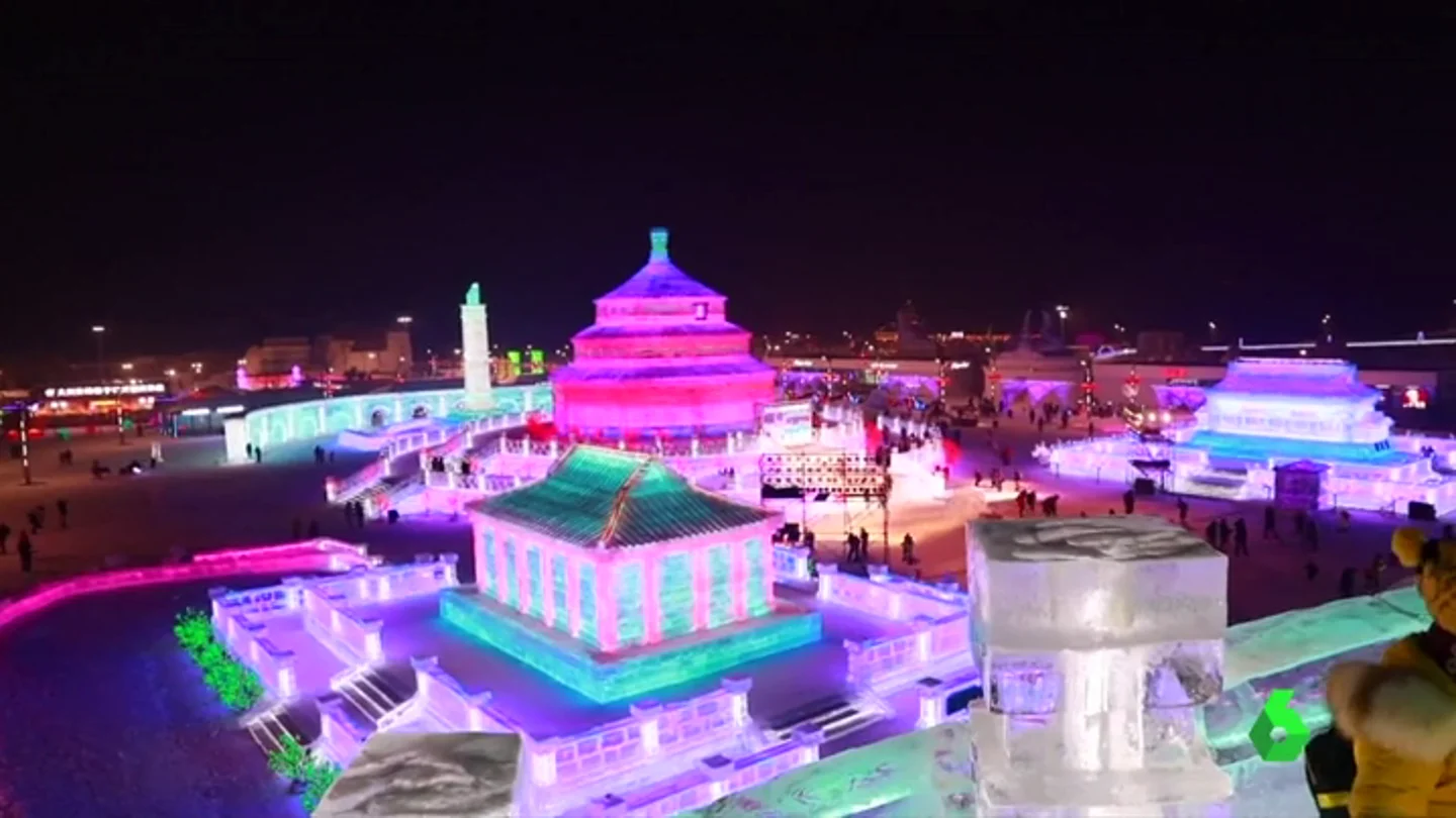 Comienza en China el mayor festival de esculturas de hielo del mundo Comienza en China el mayor festival de esculturas de hielo del mundo
