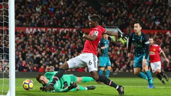 Pogba en una ocsaión de gol Pogba en una ocsaión de gol