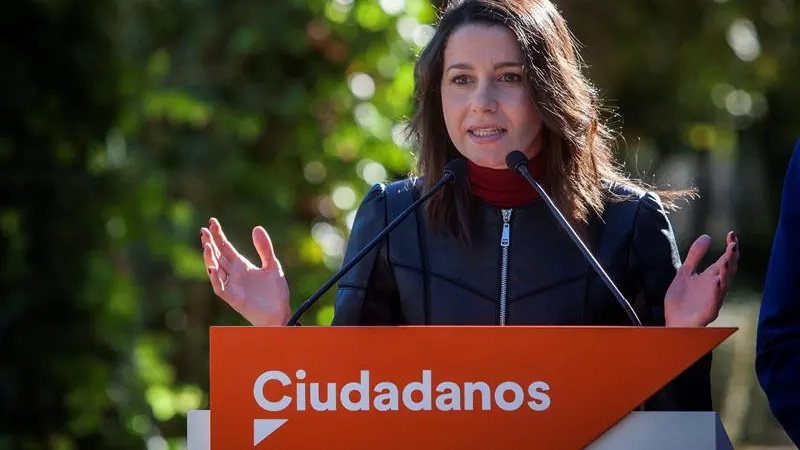 La líder de Ciudadanos (Cs) en Cataluña, Inés Arrimadas