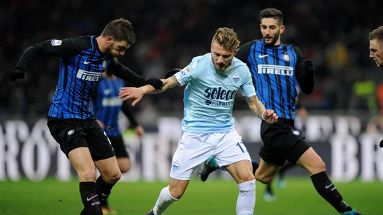 Inter de Milán frente a la Lazio Inter de Milán frente a la Lazio