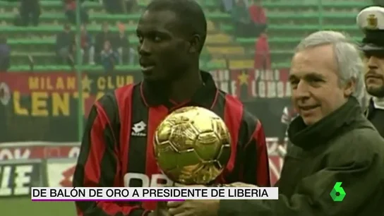 George Weah, el Balón de Oro que se ha convertido en el presidente de Liberia George Weah, el Balón de Oro que se ha convertido en el presidente de Liberia