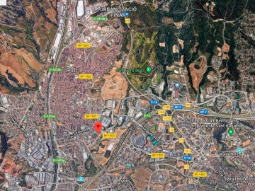 Ubicación de Torrent dels Alous, Barcelona Ubicación de Torrent dels Alous, Barcelona