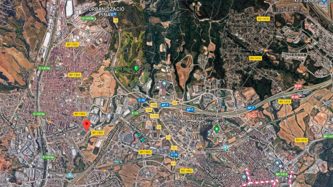 Ubicación de Torrent dels Alous, Barcelona