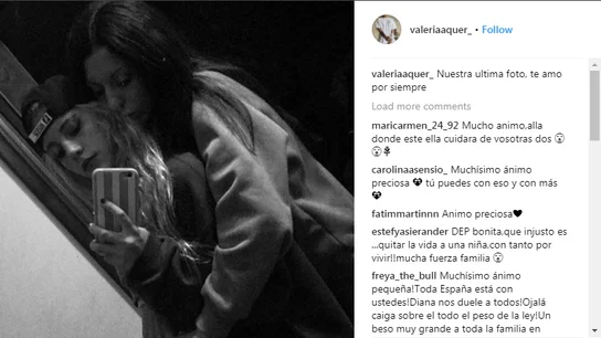 Instagram de Valeria Quer, hermana de Diana Instagram de Valeria Quer, hermana de Diana