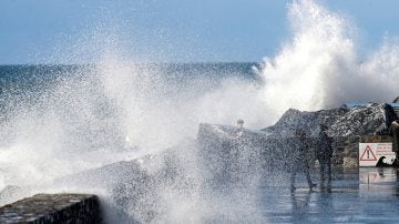 Sucesivos frentes atlánticos marcarán los primeros días de 2018