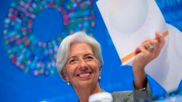 Christine Lagarde, directora el FMI