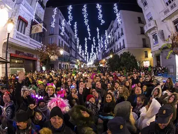 Celebración Nochevieja en la Puerta del Sol Celebración Nochevieja en la Puerta del Sol