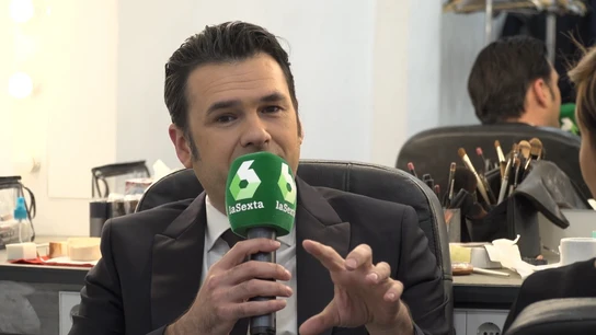 Iñaki López antes de dar las camanadas en laSexta Iñaki López antes de dar las camanadas en laSexta