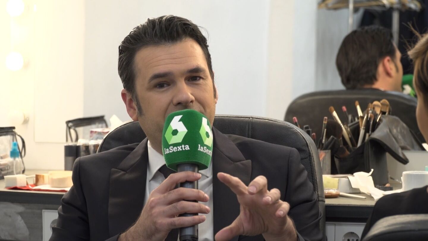 I&ntilde;aki L&oacute;pez antes de dar las camanadas en laSexta
