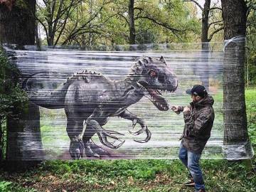 Una de las obras de Evgeny Ches Una de las obras de Evgeny Ches