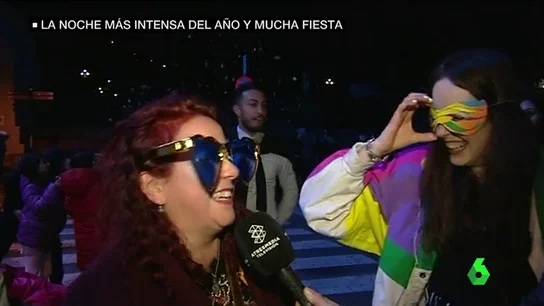 La celebración de Nochevieja La celebración de Nochevieja