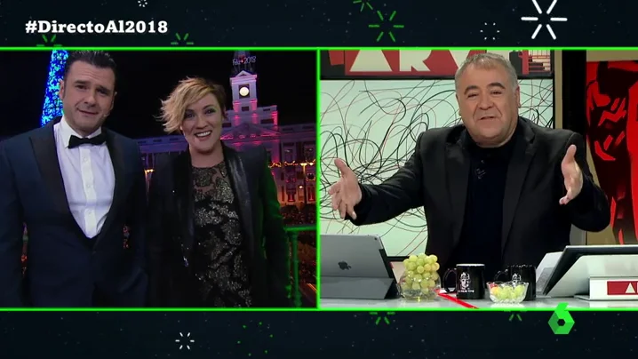 Antonio García Ferreras en el especial de Nochevieja