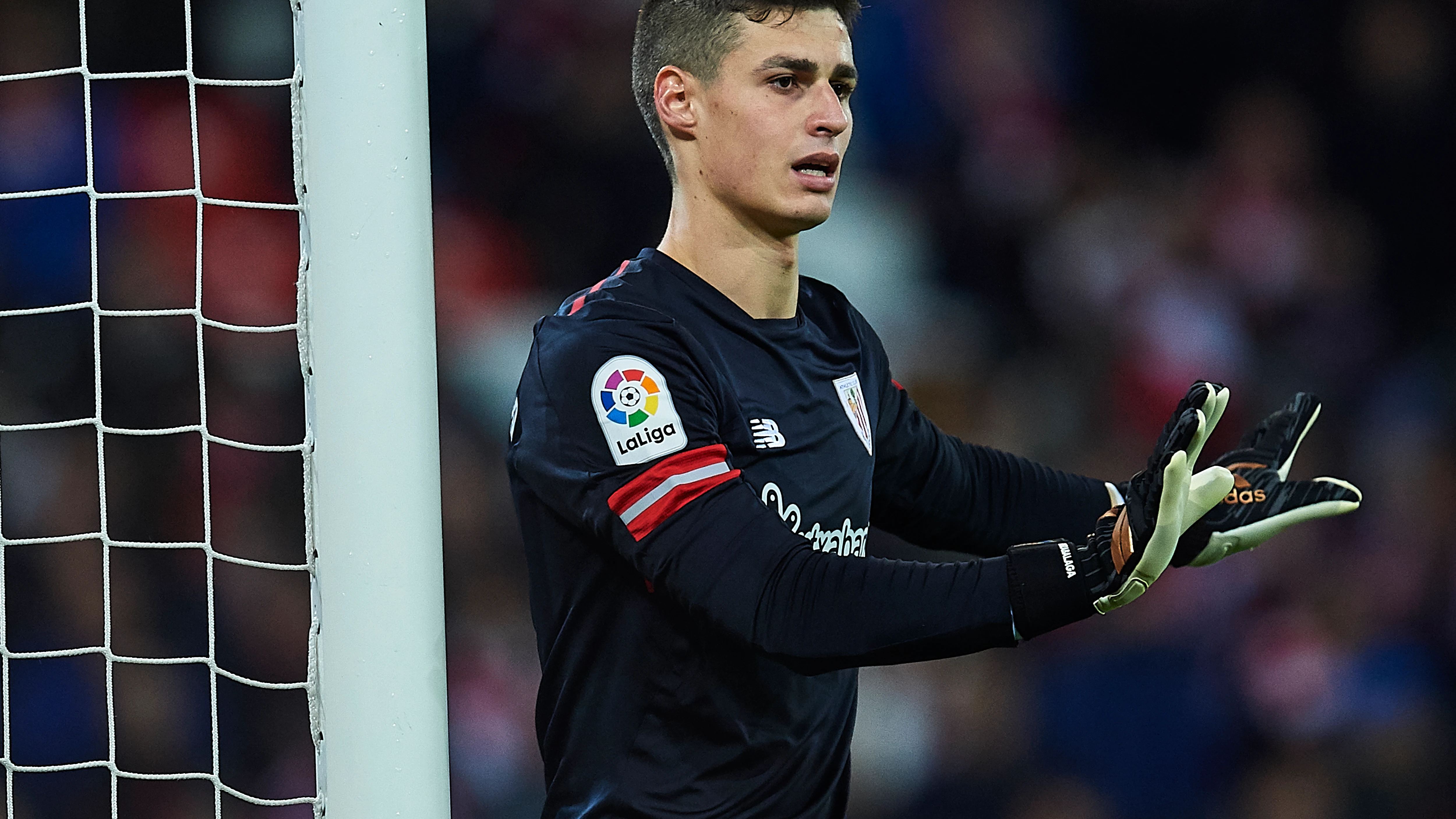 Kepa Arrizabalaga, durante un partido