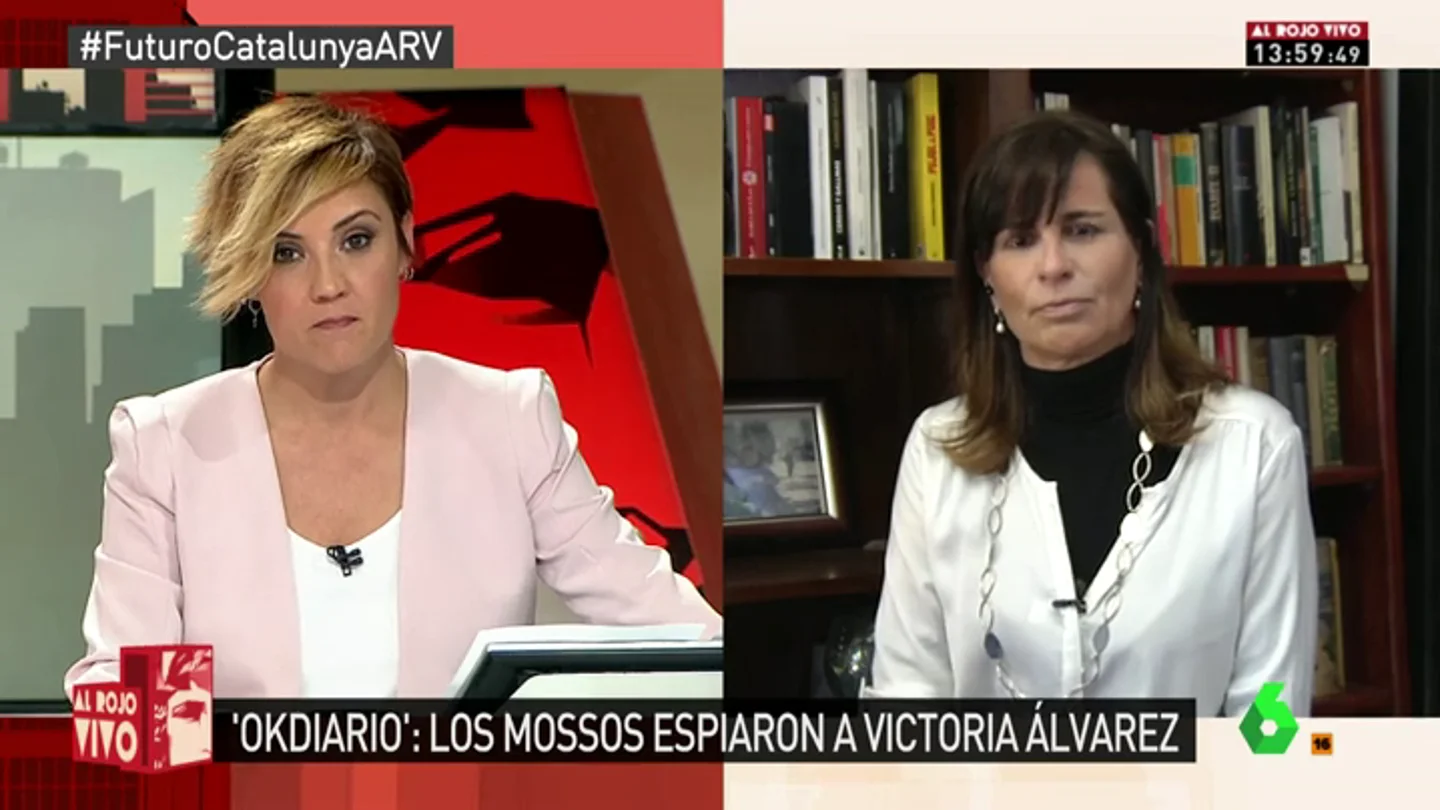 La expareja de Jordi Pujol Ferrusola, Victoria Álvarez La expareja de Jordi Pujol Ferrusola, Victoria Álvarez