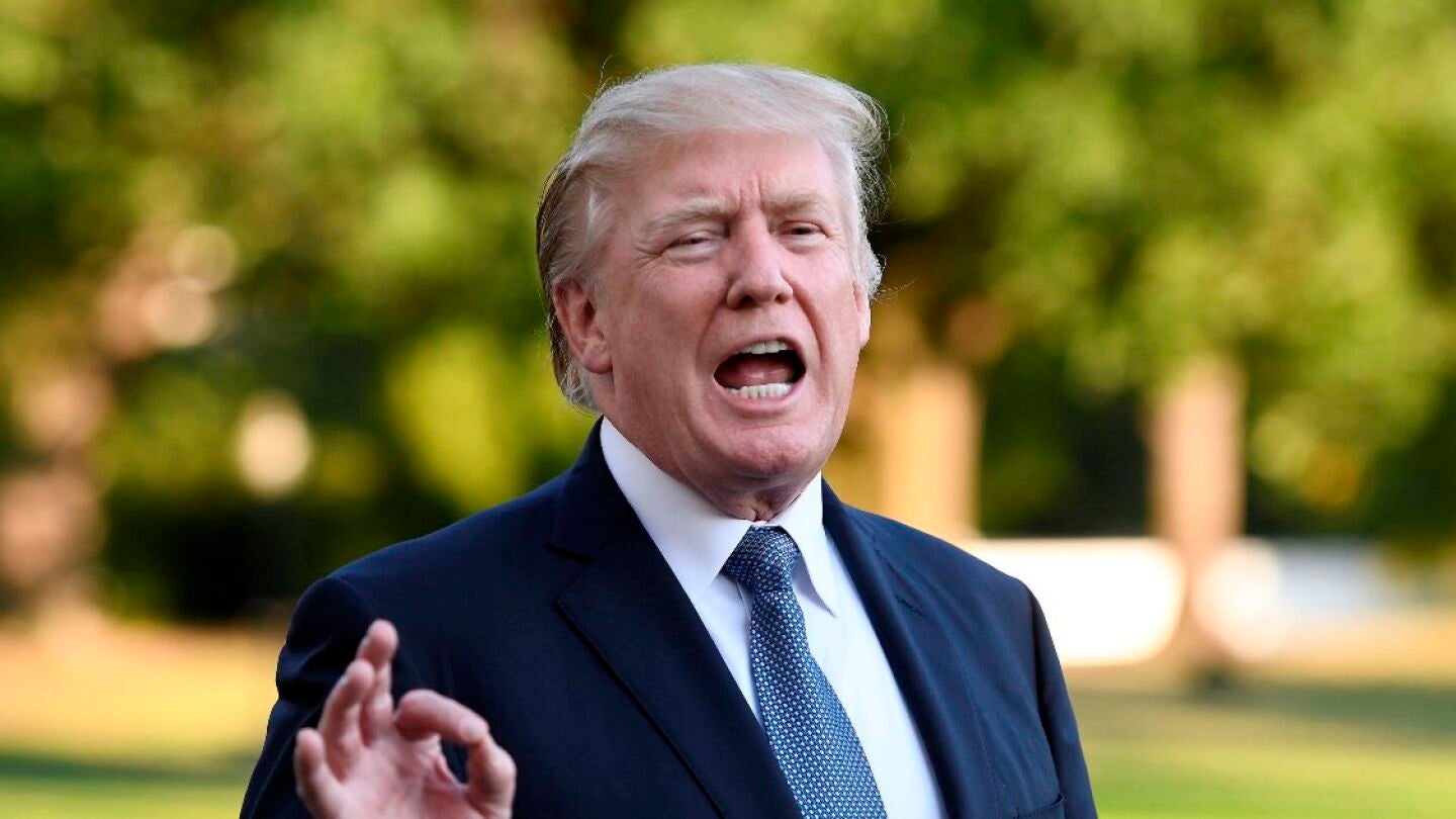 Donald Trump en una imagen de archivo