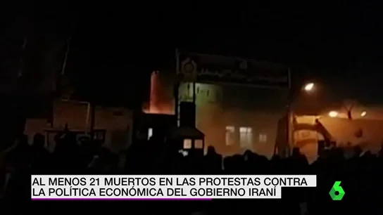 Ascienden a 21 muertos en las protestas contra la política económica del gobierno iraní Ascienden a 21 muertos en las protestas contra la política económica del gobierno iraní