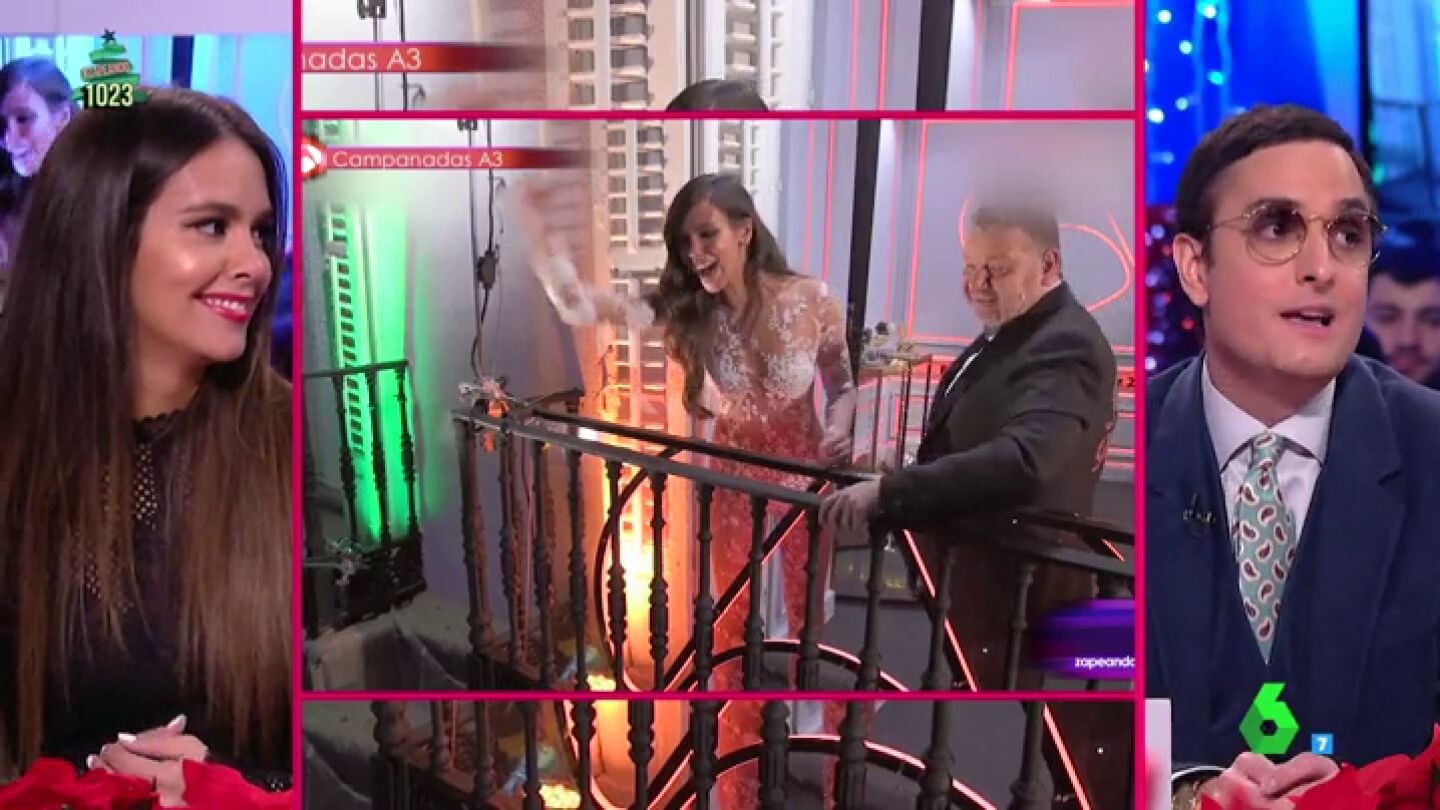 Cristina Pedroche y Josie desvelan lo que no se vio en televisi&oacute;n de los espectaculares looks de las Campanadas 2017
