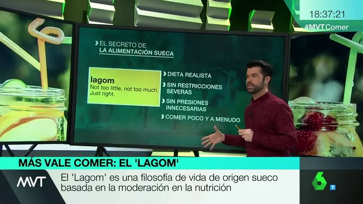 El nutricionista Luis Alberto Zamora explica los el secreto de la alimentación sueca