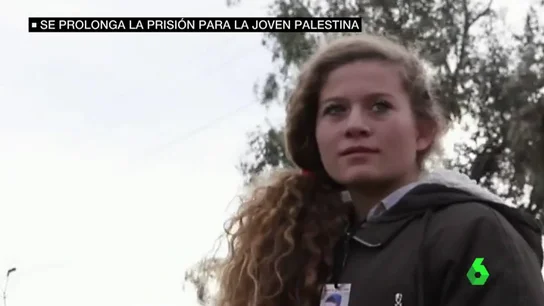 Ahed Tamimi, de 16 años Ahed Tamimi, de 16 años