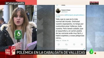 'Orgullo Vallecano' denuncia amenazas en redes 