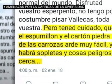 Amenazas de muerte a una dragg por querer participar en una cabalgata Amenazas de muerte a una dragg por querer participar en una cabalgata