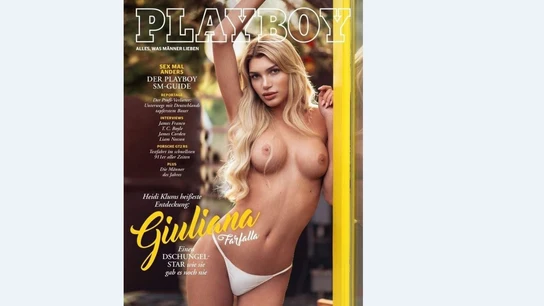 Giuliana Farfalla, primera transexual portada de Playboy Alemania Giuliana Farfalla, primera transexual portada de Playboy Alemania