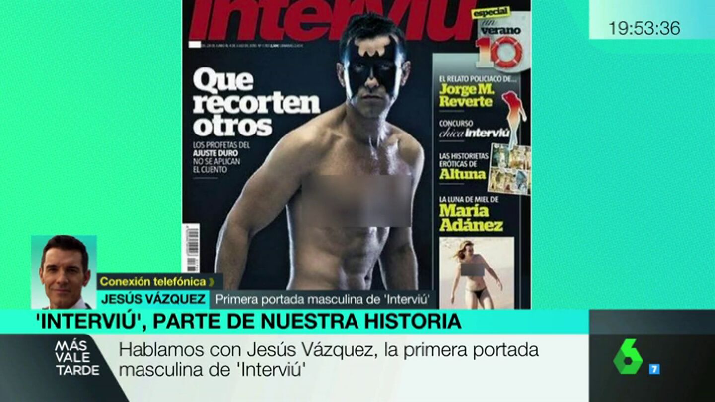 Jes&uacute;s V&aacute;zquez, en MVT