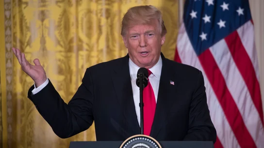 El presidente de los Estados Unidos, Donald Trump El presidente de los Estados Unidos, Donald Trump