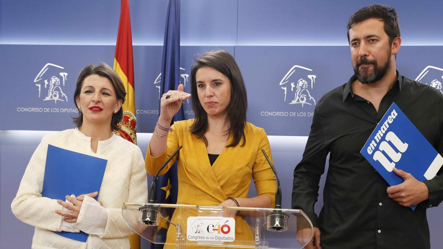 Irene Montero, portavoz de Podemos en el Congreso