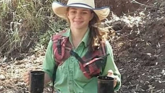 Imagen de la menor australiana que se suicidó Imagen de la menor australiana que se suicidó