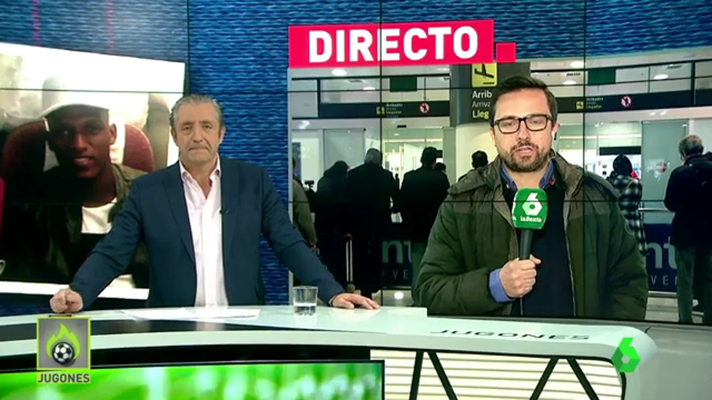 YERRY MINA YA ESTÁ EN BARCELONA YERRY MINA YA ESTÁ EN BARCELONA