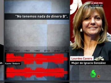 Lourdes Cavero declarando Lourdes Cavero declarando