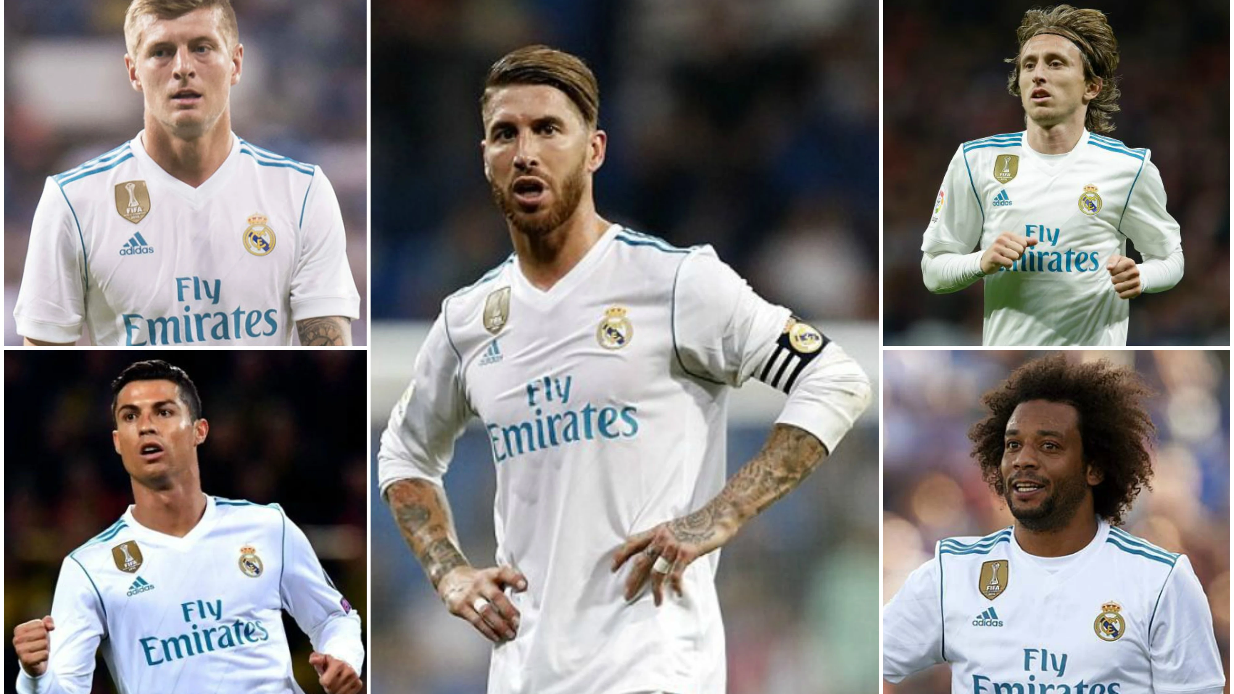 Jugadores del Madrid presentes en el once ideal de la UEFA