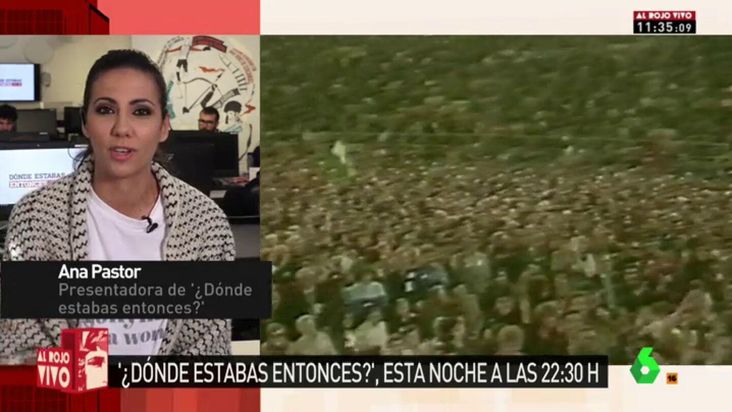 Ana Pastor, en Al Rojo Vivo