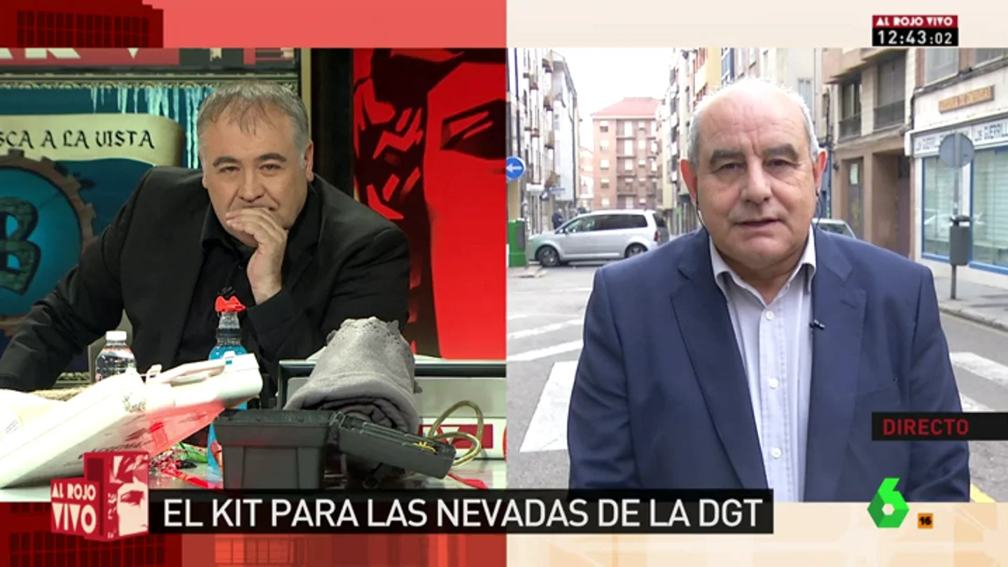 El impulsor de la plataforma de afectados por la nevada en la AP-6, Antonio Rodríguez El impulsor de la plataforma de afectados por la nevada en la AP-6, Antonio Rodríguez