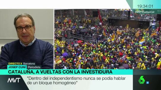 El periodista Josep Cun&iacute; 